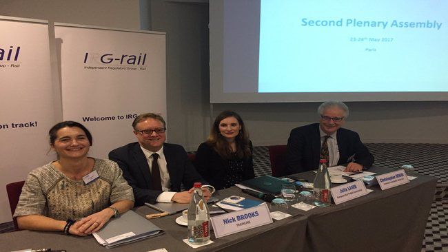 ERFA presents at the annual meeting of European rail regulators - The needs of rail customers